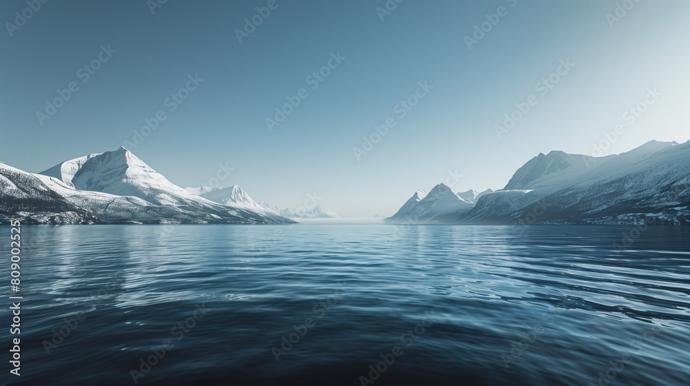 Landscape in polar regions