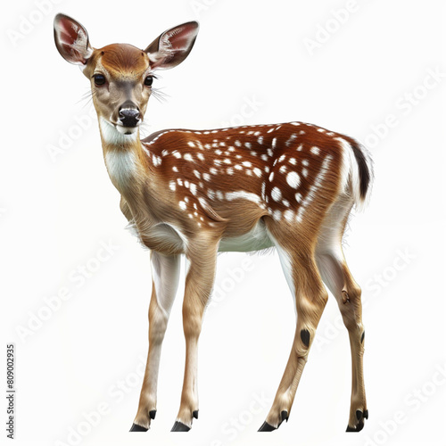 Realistic Vector of Deer, True Deer, Red Deer, Fallow Deer