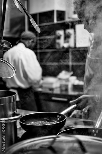 chef cooking in the kitchen
