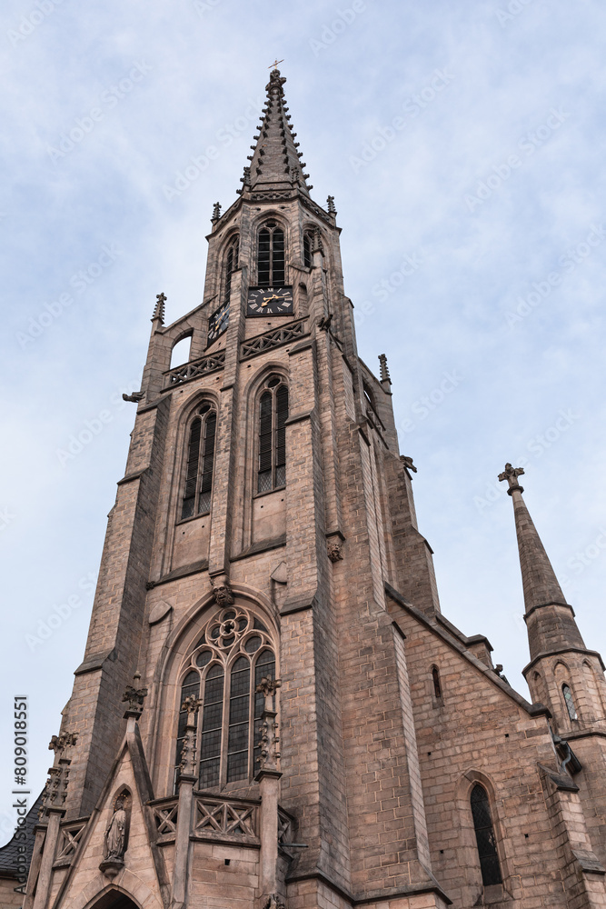 View of Church of the Blessed Virgin Mary, Katowice, Poland