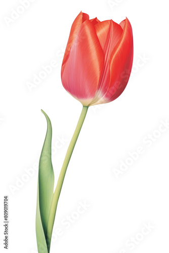 PNG Tulip flower plant white background