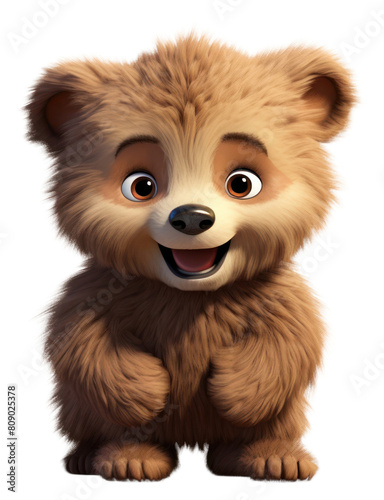 PNG Bear cartoon mammal animal © Rawpixel.com