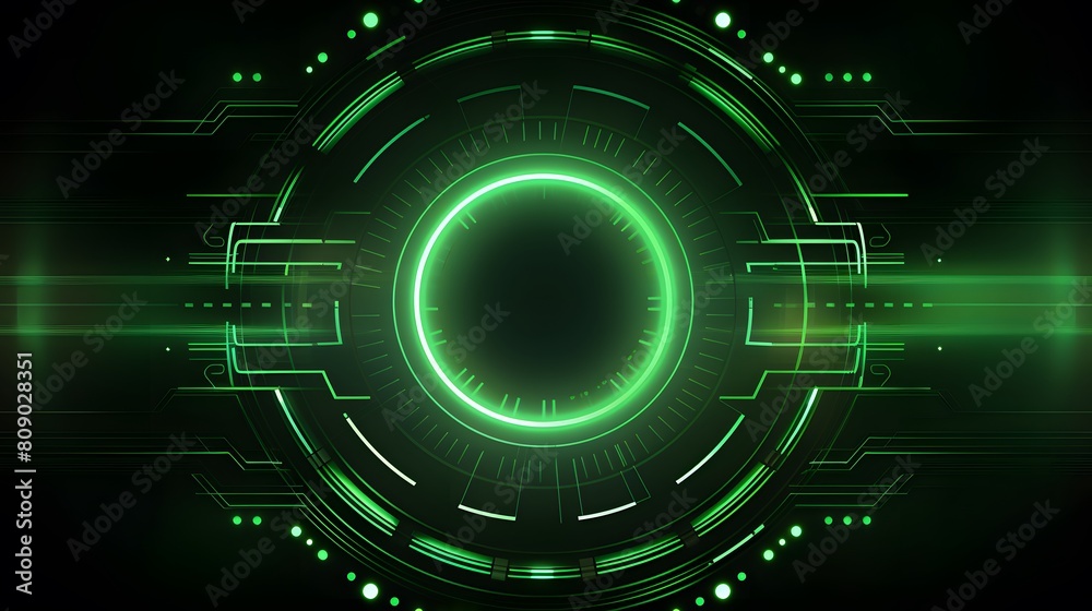 green Abstract technology background circles digital hi-tech technology design background. concept innovation. vector illustration
green Abstract technology background circles digital hi-tech technology design background. concept innovation. vector illustration