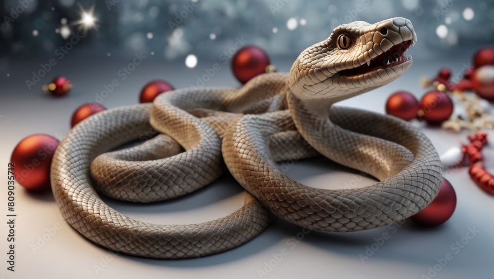 Fototapeta premium Year 2023 in a beautiful crystal ball