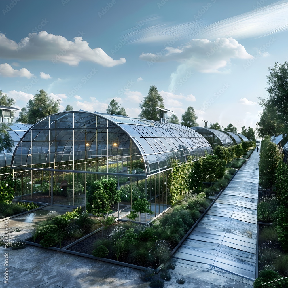 Solar-Powered Greenhouses Revolutionizing Sustainable Agriculture