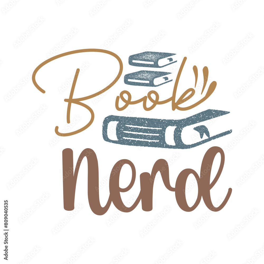 Obraz premium Book Svg Bundle,Book Bundle, Book Sublimation Bundle, In My Bookish Era, Book Booktrovert, If It Involves Book And Pajamas Count Me In,