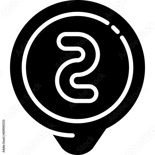 Two Location Icon
