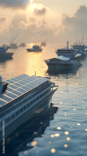 Renewable Energy Propelled Cargo Ships: Revolutionizing Marine Transport for a Sustainable Future photo