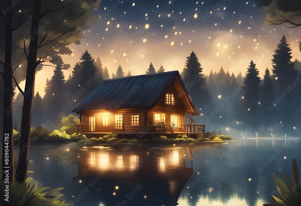 Fototapeta premium Captivating Night Lights