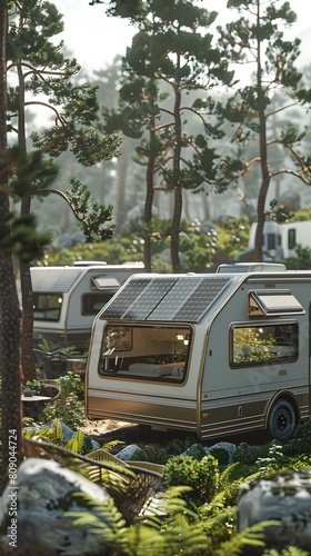 Solar-Powered Recreational Vehicles: Embracing Green Energy for Off-Grid Leisure Travel photo