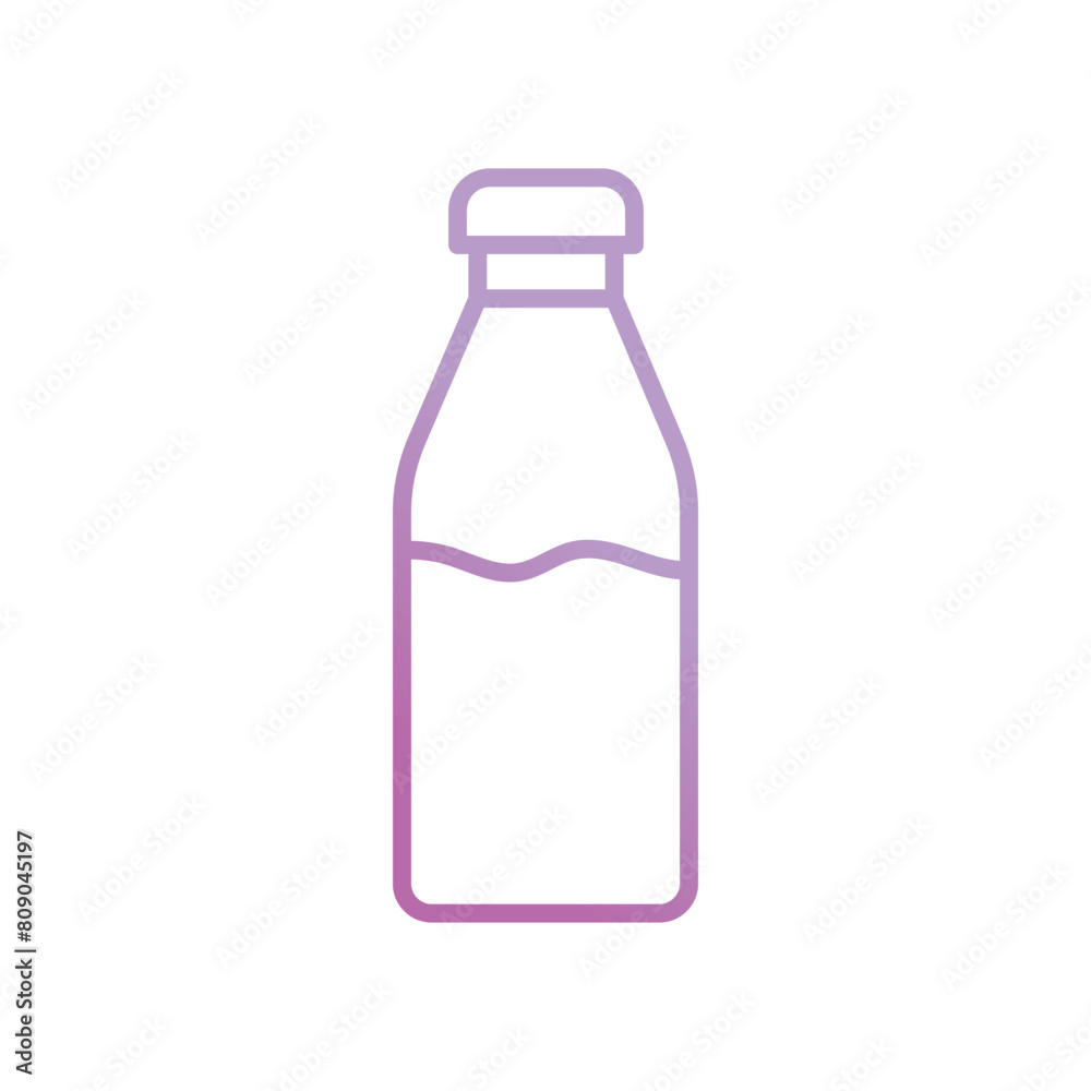 milk icon with white background vector stock illustration milk icon with white background vector stock illustration