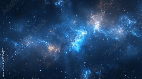 A galaxy of Blue Sky  high resolution DSLR
