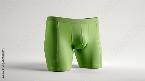 Green Outfitters Men's Underwear for mock up on white background