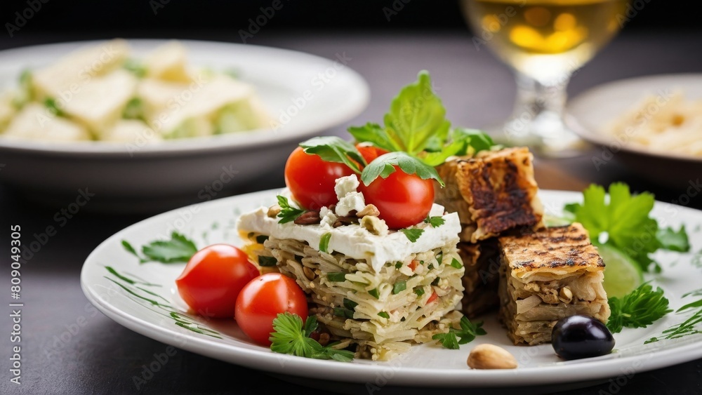 Hummus and Pita Bread Hummus and Pita Bread