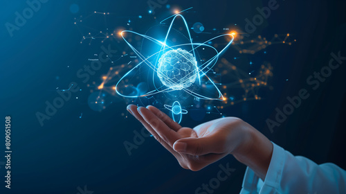 Exploring Atomic Structure: Scientist's Hands-On Hologram
