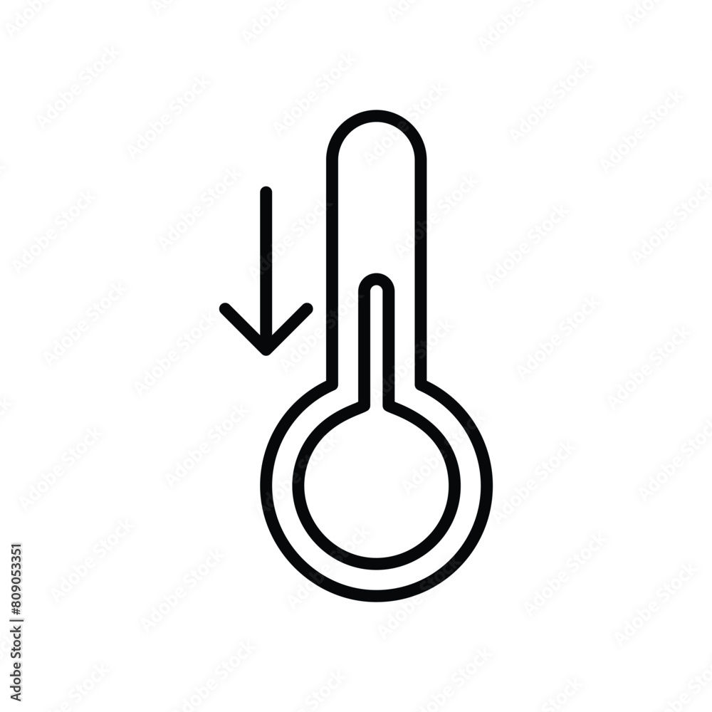 temprature icon with white background vector stock illustration temprature icon with white background vector stock illustration