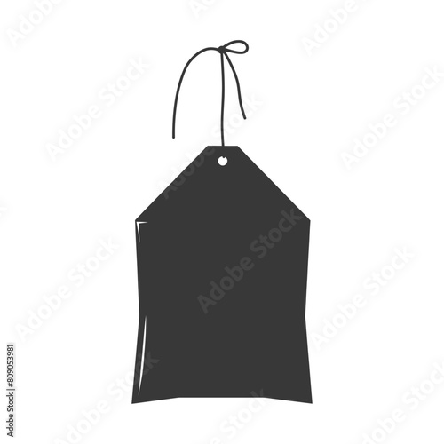 Silhouette tea bag black color only