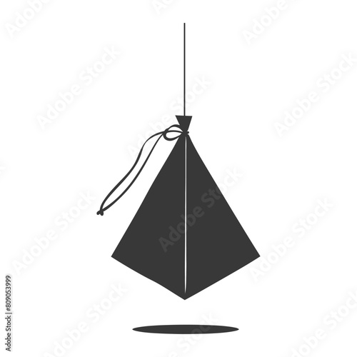 Silhouette tea bag black color only