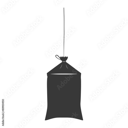 Silhouette tea bag black color only