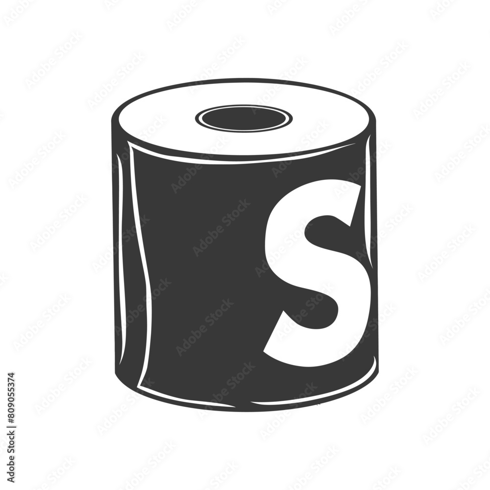 Silhouette toilet paper black color only Silhouette toilet paper black color only