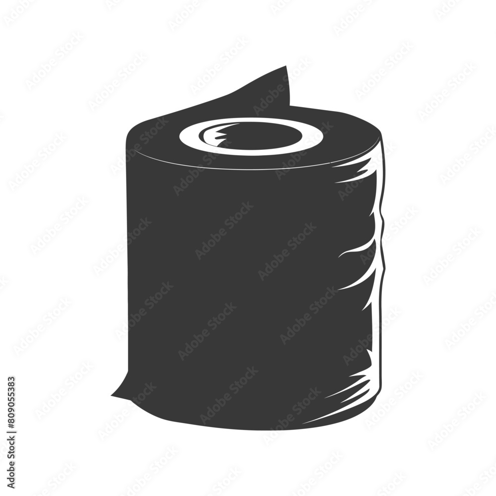 Silhouette toilet paper black color only Silhouette toilet paper black color only