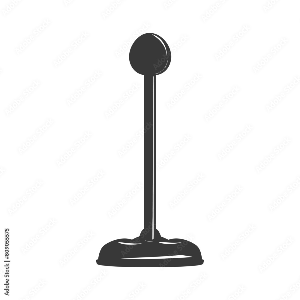 Silhouette toilet plunger black color only Silhouette toilet plunger black color only