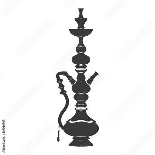 Silhouette Desarj Turkish Hookahs Traditional Shisha black color only