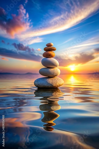 Stones of Serenity: A Meditative Masterpiece