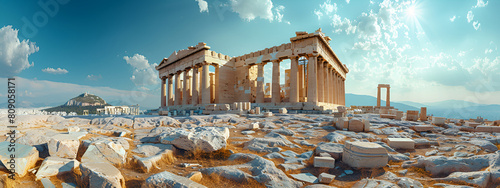 Acropolis is a destroyed museum located in the city of AthensAcropolis is a destroyed museum located in the city of Athens photo