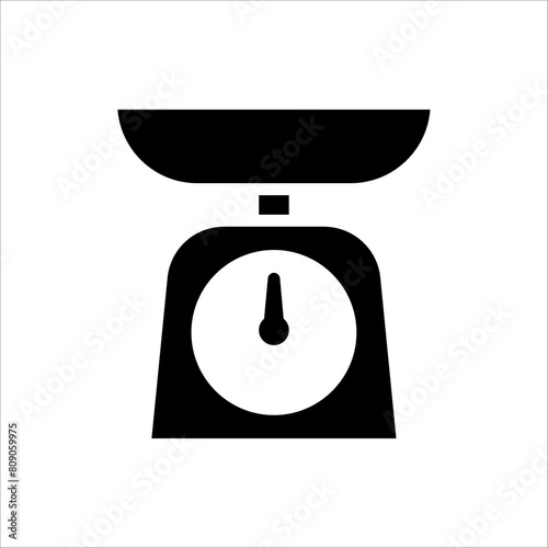 weight icon. scale icon vector illustration for web design, app, and UI.