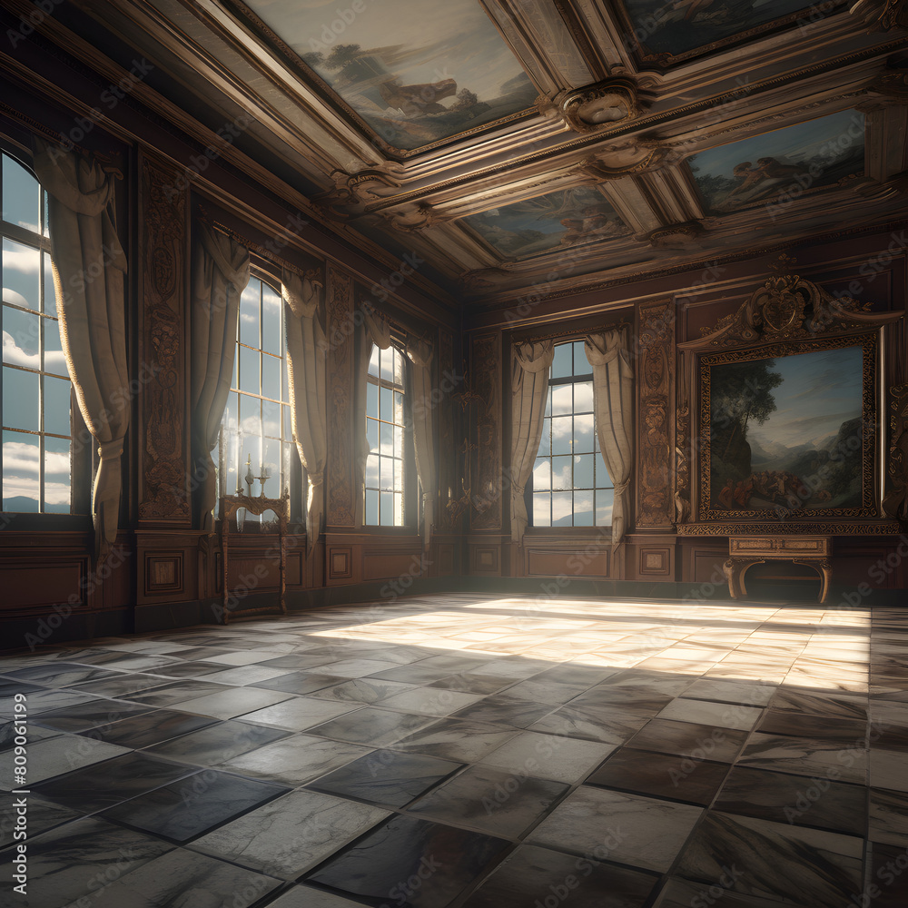 ballroom with classic decor ballroom with classic decor
