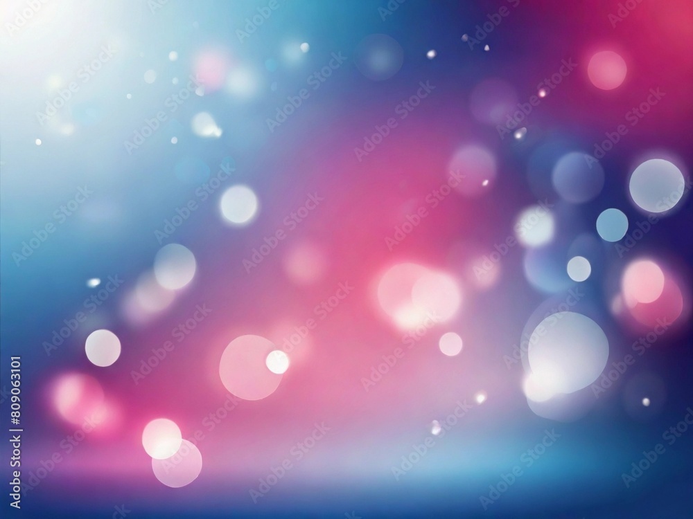 Bokeh lights effect on blue and pink gradient background vector format Bokeh lights effect on blue and pink gradient background vector format