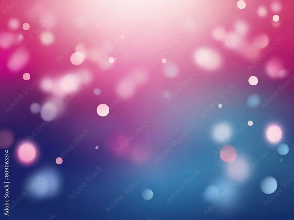 Bokeh lights effect on blue and pink gradient background vector format Bokeh lights effect on blue and pink gradient background vector format