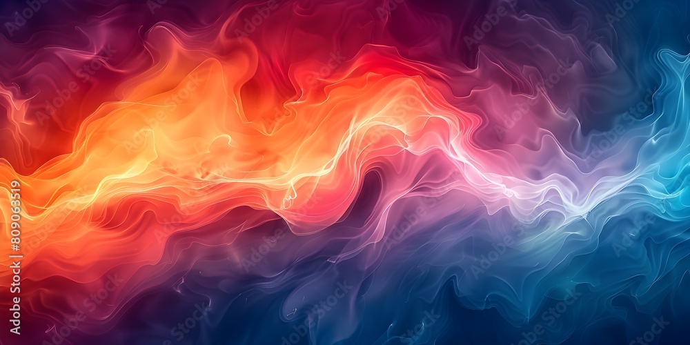 Fiery Ethereal Abstract Backgrounds for Immersive Digital Experiences Elevating Readability and Captivating Visuals