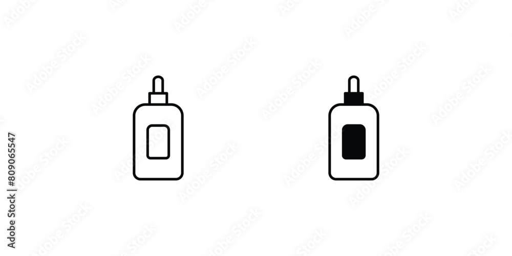 essential oil icon with white background vector stock illustration essential oil icon with white background vector stock illustration