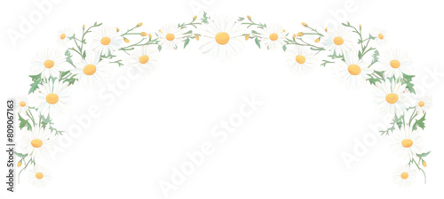 PNG  Daisy border frame backgrounds pattern flower