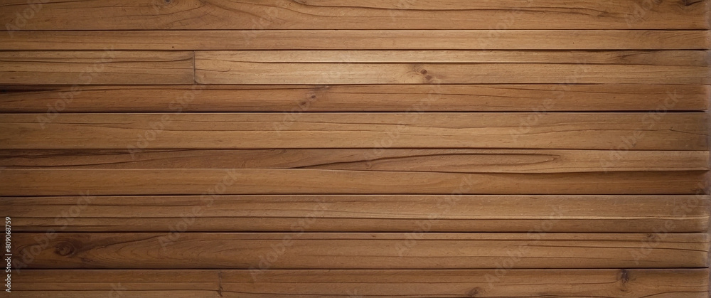 Fototapeta premium brown wooden texture background abstract, AI generated