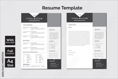 Resume template	