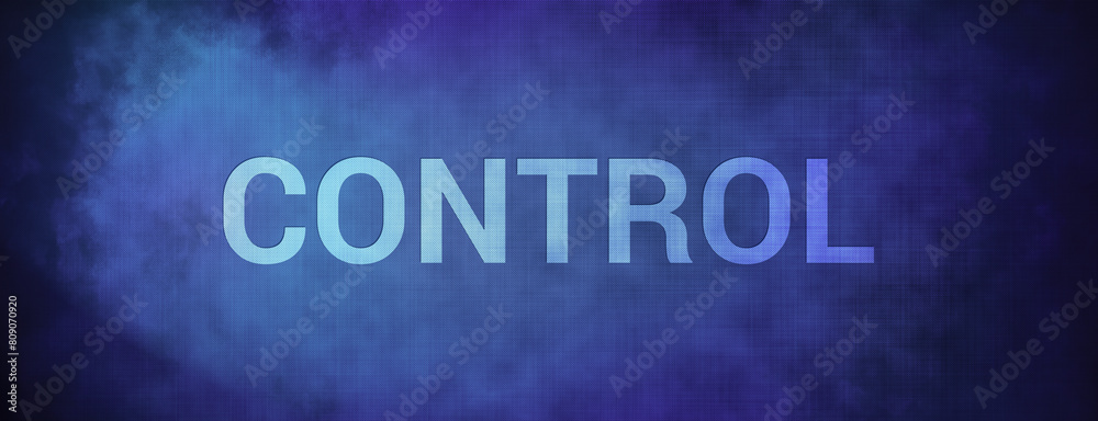 Control isolated on fabric blue banner background abstract Control isolated on fabric blue banner background abstract
