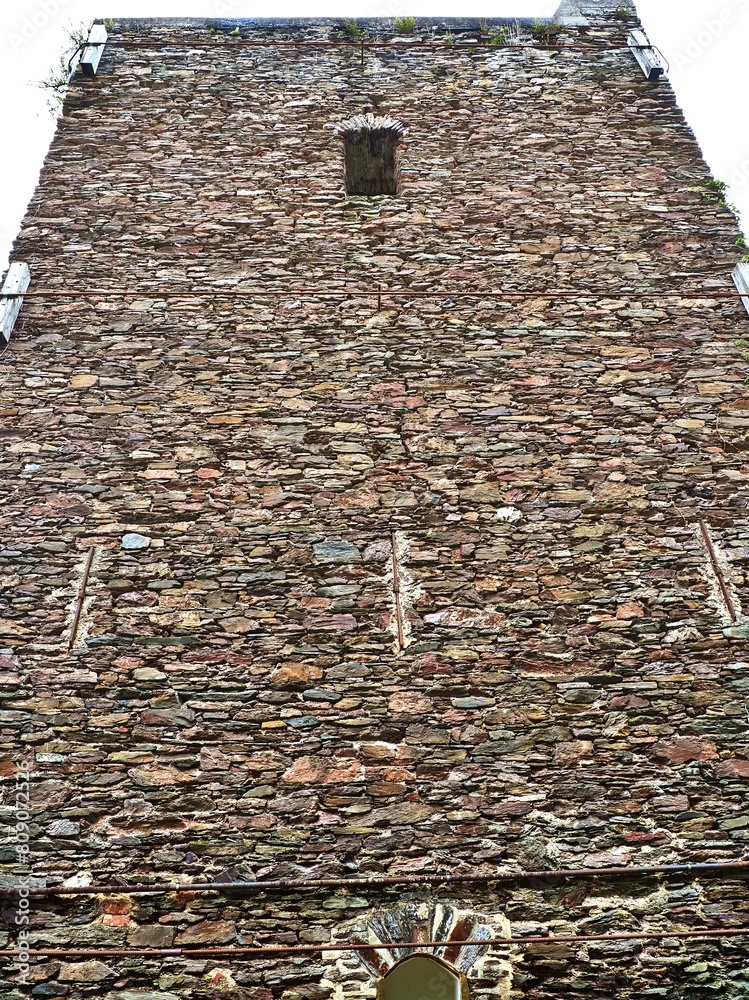 Viereckiger Turm in Zell an der Mosel