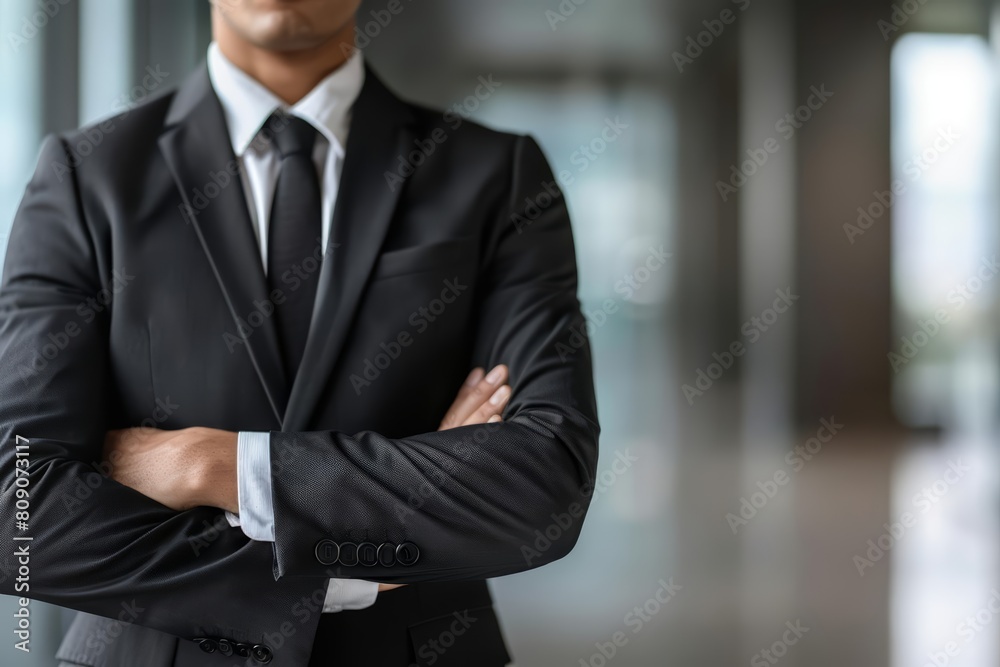 Business concept of a businessman in suit Business concept of a businessman in suit