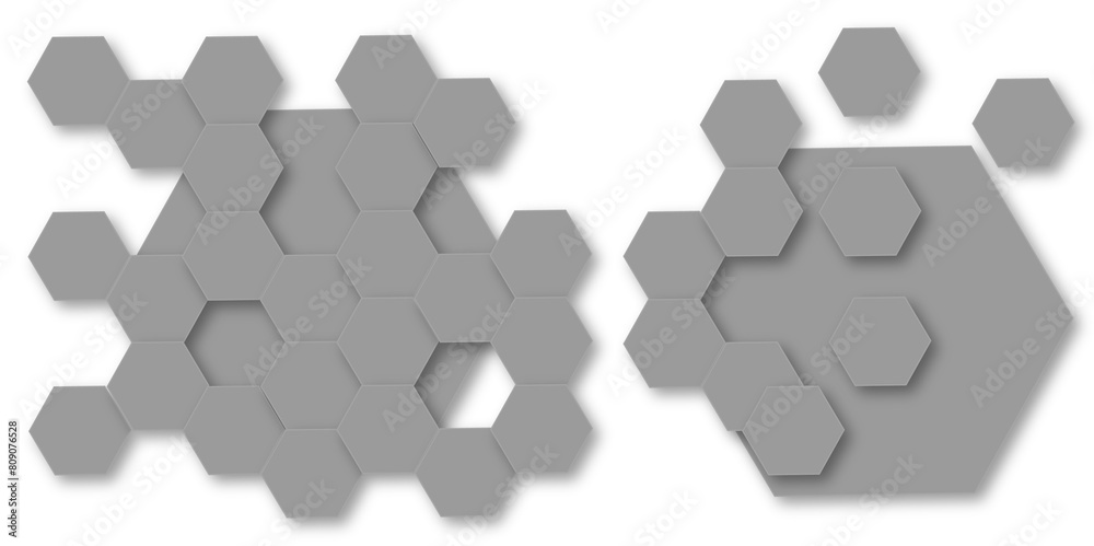Abstract white and gray with hexagon and hexagonal background. Luxury grey pattern with hexagons. abstract 3d hexagonal background with shadow. 3D futuristic abstract honeycomb mosaic background. Abstract white and gray with hexagon and hexagonal background. Luxury grey pattern with hexagons. abstract 3d hexagonal background with shadow. 3D futuristic abstract honeycomb mosaic background.