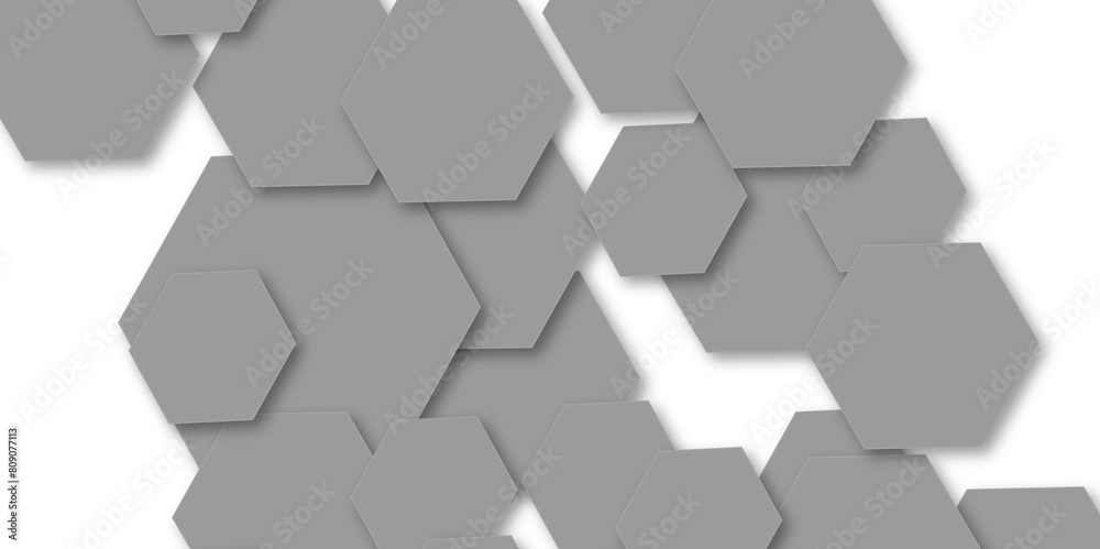 Abstract white and gray with hexagon and hexagonal background. Luxury grey pattern with hexagons. abstract 3d hexagonal background with shadow. 3D futuristic abstract honeycomb mosaic background. Abstract white and gray with hexagon and hexagonal background. Luxury grey pattern with hexagons. abstract 3d hexagonal background with shadow. 3D futuristic abstract honeycomb mosaic background.