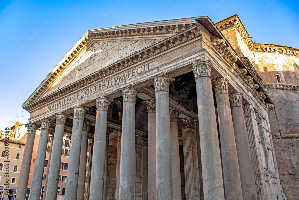 Pantheon, Rome, Italy, church and former roman temple Pantheon, Rome, Italy, church and former roman temple
