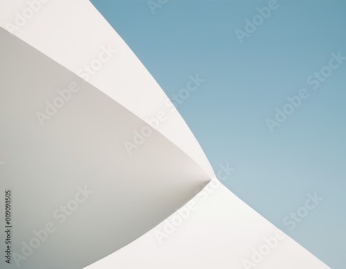 White Abstract Elegance  Minimalist Wallpaper  Generative AI