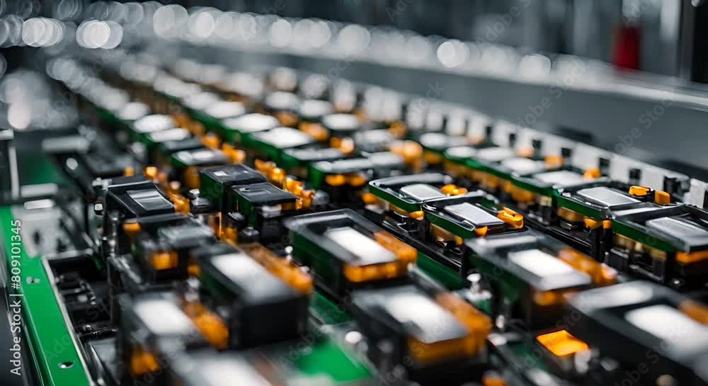 Car battery factory.