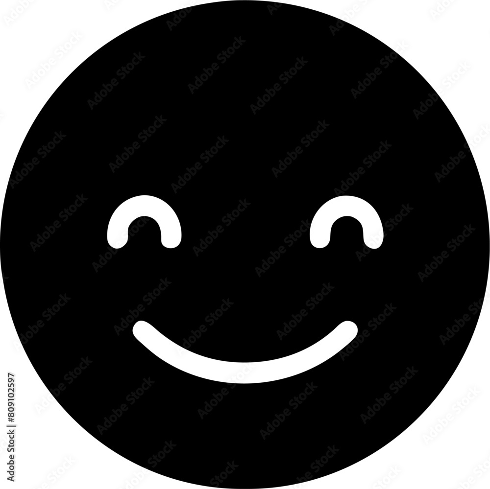 Solid Smile Illustration Solid Smile Illustration