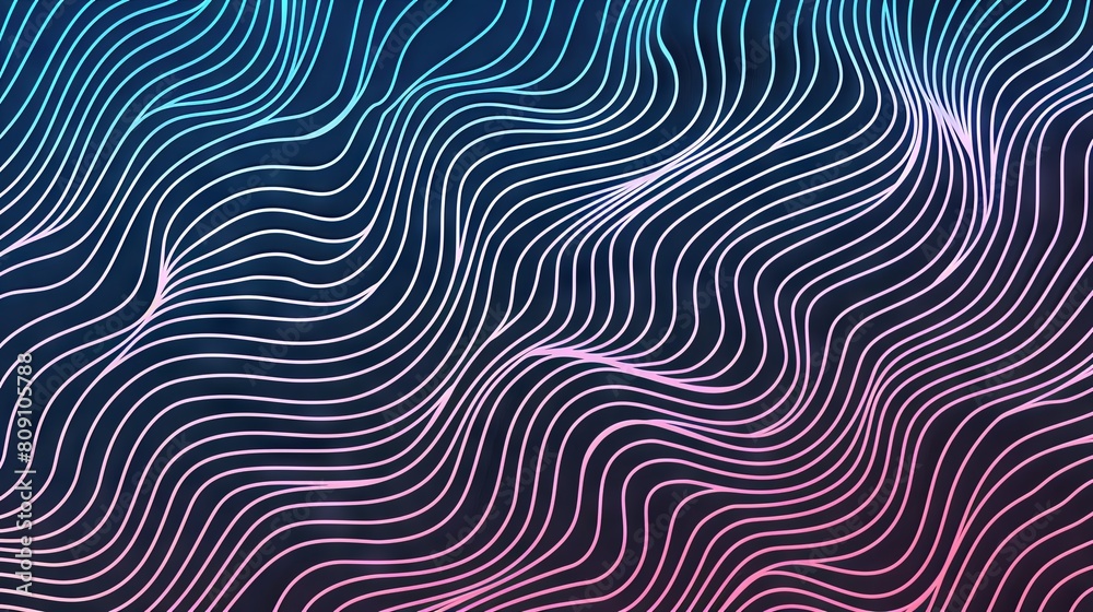 light blue gradient wavy lines pattern, vector graphic on black background, blue and light pink color scheme light blue gradient wavy lines pattern, vector graphic on black background, blue and light pink color scheme