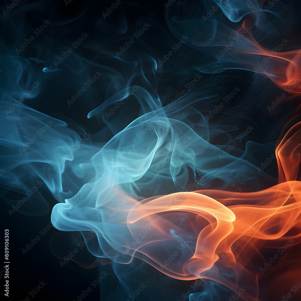 Billowing smoke. Mystical fog. Generative AI. Billowing smoke. Mystical fog. Generative AI.
