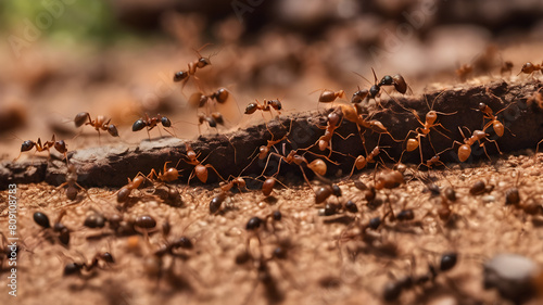 ants on the grass © BUCKY AnimalVisions